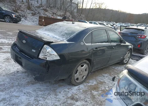 2006 Chevrolet Impala Ss из США, поврежденный, VIN 2G1WD58C369114317